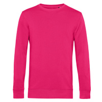 B&C Unisex tričko s dlouhým rukávem WU31B Magenta Pink