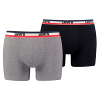 Levis Boxer 2 Pairs Briefs Černá