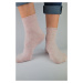Dámské ponožky s lurexem, bez lemu SB022