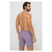 Plavkové šortky BOSS fialová barva, 50469594