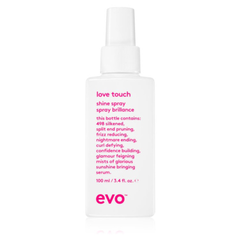 EVO Smooth Love Touch sprej pro lesk pro všechny typy vlasů 100 ml