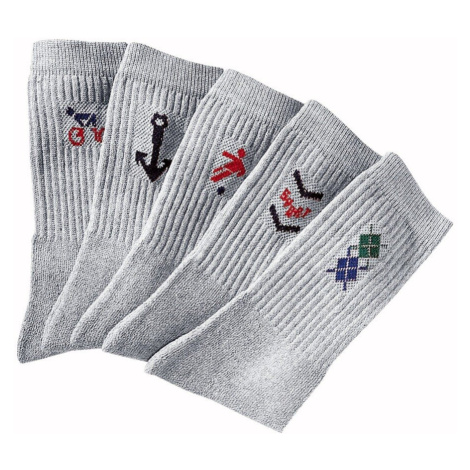 Sada 10 párů sportovních ponožek s motivem Blancheporte