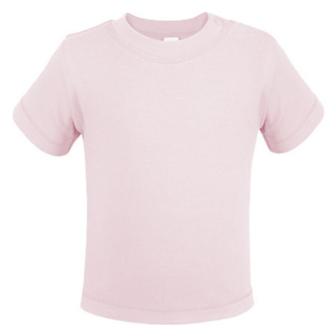 Link Kids Wear Noah 01 Dětské tričko s krátkým rukávem X13120 Powder Pink