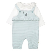 Staccato Romper+koĹˇile aqua sky striped