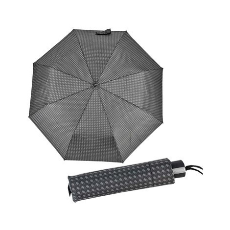 Doppler Mini Fiber - pánský skládací deštník, šedá