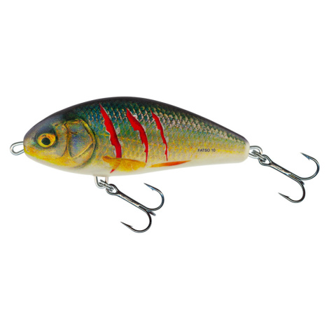 Salmo wobler fatso floating wounded real roach 10 cm