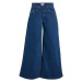 Object Jeans Moji Wide - Medium Blue Denim Modrá