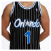 Mitchell & Ness Orlando Magic #1 Anfernee Hardaway black Swingman Jersey
