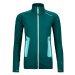 Dámská mikina Ortovox Fleece light Jacket W pacific green