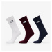 Ponožky adidas Crew Socks 3-Pack Maroon/ White/ Shadow Navy