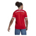 adidas FCB H JSY Fotbalový dres, červená, velikost