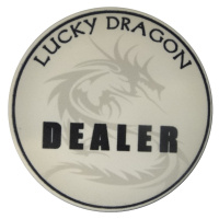Dealer button Lucky Dragon keramický