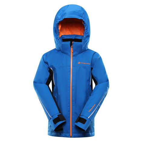 Dětská lyžařská bunda Alpine Pro s membránou PTX GAESO - modrá
