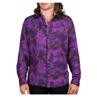 košile pánská s dlouhým rukávem WORNSTAR - Purple Haze