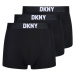 DKNY NEW YORK Pánské boxerky, černá, velikost