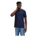 Selected Noos Pan Linen T-Shirt - Navy Blazer Modrá