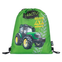 Karton P+P Sáček na cvičky traktor