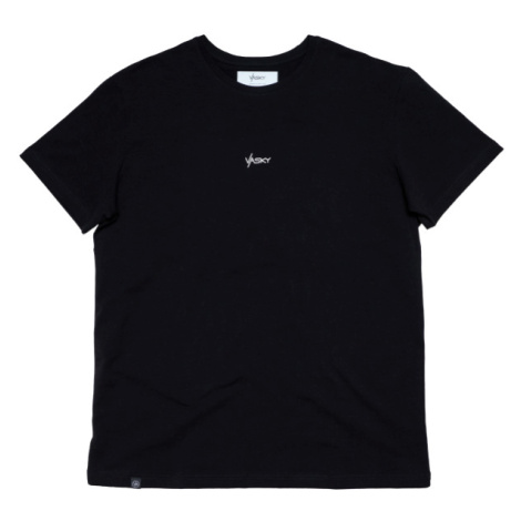 Vasky Urban Black pánské triko s krátkým rukávem bavlněné černé česká výroba ze Zlína