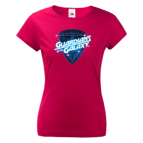 Dámské tričko s potiskem Guardians of the Galaxy - ideální dárek pro fanoušky Marvel BezvaTriko