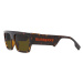 Sluneční brýle Burberry MICAH pánské, hnědá barva, 0BE4397U