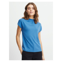 Modré dámské tričko Fransa