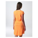 Loap Bluska Dámské letní šaty CLW2284 Oranžová