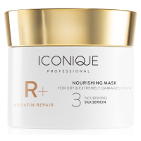 ICONIQUE Professional R+ Keratin repair Nourishing mask obnovující maska pro suché a poškozené v
