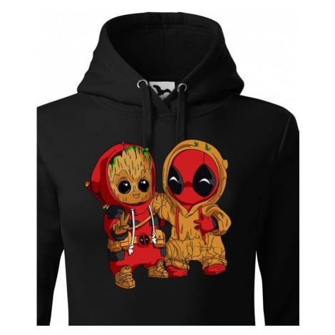 Dámská mikina Deadpool a Groot - super dárek BezvaTriko