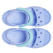 Crocs CROCBAND SANDAL K Dětské sandály, fialová, velikost 22/23