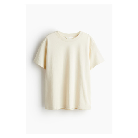 H & M - Bavlněné tričko - bílá H&M