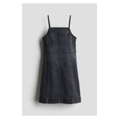 H & M - Džínové šaty - černá H&M