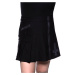 sukně dámská KILLSTAR - Calling Alice Mini Skirt - BLACK