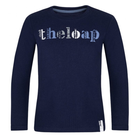 Chlapecké triko - LOAP Bicer, tmavě modrá Barva: Modrá tmavě