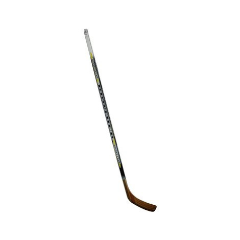 Acra Laminovaná hokejka levá 147cm - žlutá