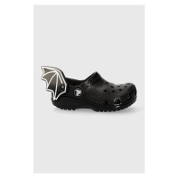 Dětské pantofle Crocs 209232 CROCS CLASSIC I AM BAT CLOG T černá barva