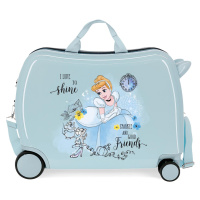 JOUMMABAGS Dětský kufřík na kolečkách - odražedlo - Disney - Princess Celebration - Popelka