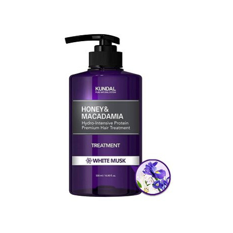 KUNDAL Honey & Macadamia Treatment hydrointenzivní proteinová kůra na vlasy White Musk 500 ml