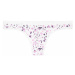 Victoria's Secret - květovaná tanga Stretch Cotton Thong