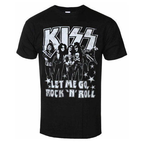 Tričko metal pánské Kiss - Let Me Go - ROCK OFF - KISSTS27MB