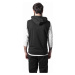 Pánská mikina zip // Urban Classics Sleeveless Terry Zip Hoody black