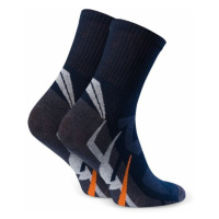 Steven Sport 022 296 tmavě modré Chlapecké ponožky