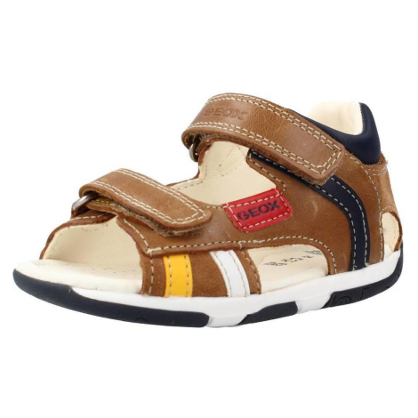 Geox B SANDAL TAPUZ BOY A Hnědá