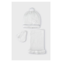 Mayoral kojenecký set čepice, šála a rukavice 10280 - 064
