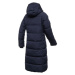 GAP MAXI LONG PUFFER LOGO Dámská zimní bunda, tmavě modrá, velikost