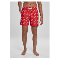 Coca Cola Logo AOP Swimshorts