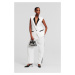 Blejzr karl lagerfeld tailored gilet white/black