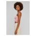 Urban Classics / Ladies Cropped Rib Top lemonadepink