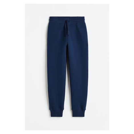 H & M - Kalhoty jogger's česanou vnitřní stranou - modrá H&M