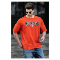 Madmext Orange Men's T-Shirt 4957