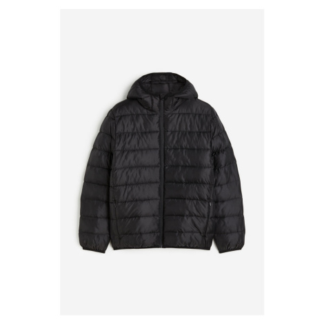 H & M - Lehká vatovaná bunda - černá H&M